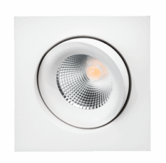 SG Junistar Lux Square 7W hvit 2700K