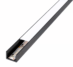 SG StripLine 1.8m Sort profil utenpåliggende uv