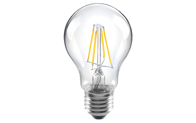 SG E27 Hvit 4W Filament 2700K 350D