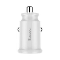 Baseus Grain Bil-lader 2x USB 5V 3.1A Hvit