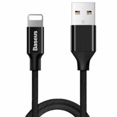 Baseus Yiven USB-A Lightning Kabel 1.2m Sort