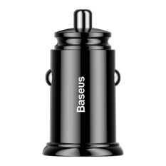 Baseus Dual QC3.0 2x USB billader 30W Sort