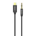 Baseus Yiven USB-C til 3.5mm AUX-kabel, 1.2m Sort