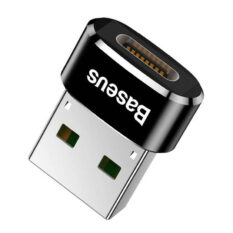 Baseus USB-Adapter USB-C til USB-A Sort