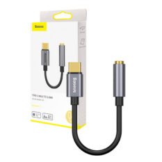 Audioadapter Joyroom SY-C01 Type-C til 3,5mm Sort