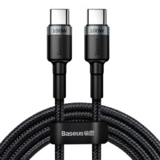 Baseus PD2.0 Cafule USB-C til USB-C 100W 2m Sort