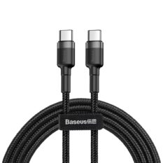 Baseus Cafule 60W USB-C Power Delivery 60W 2m Sort-Grå