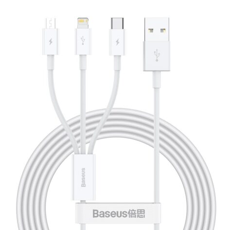 USB to micro USB / USB-C / Lightning