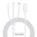 USB to micro USB / USB-C / Lightning