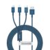 USB to micro USB / USB-C / Lightning