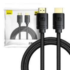 Baseus CAKGQ-K01 8K HDMI Adapter HDMI 2.1 60Hz 3D HDR 48Gbps 2m
