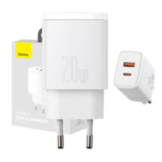 Baseus 20W Charger CCXJ-B02 Hvit
