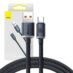 Baseus Crystal Shine USB til USB-C 100W 1,2m Sort