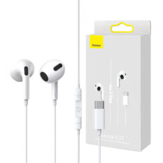 Baseus Encok C17 hodetelefoner USB-C Hvit