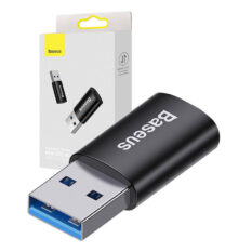 Baseus Ingenuity Adapter USB-A til USB-C OTG Sort