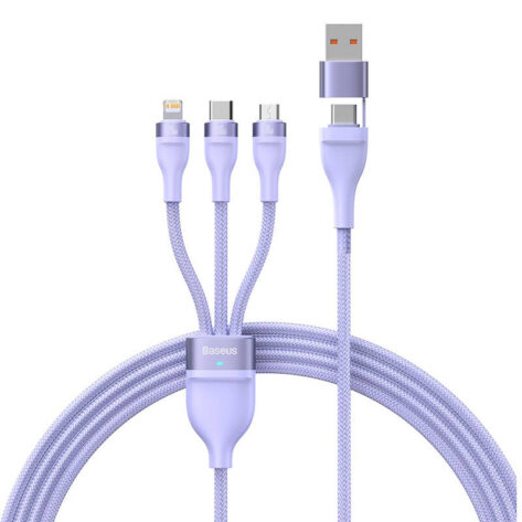 USB-C + micro USB + Lightning