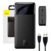 Powerbank Baseus Bipow 20000mAh 2xUSB, USB-C 15W Sort