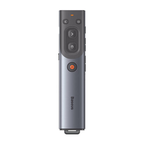 with a red laser pointer - gray