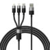 USB-C + Micro + Lightning 3