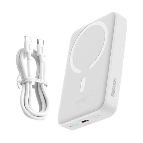 Baseus mini Nødbank 10000mAh USB-C 30W Hvit