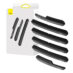 Baseus T-Space Tesla Bumper Guard Kit 6stk Sort