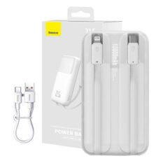 Baseus Powerbank Comet 10000mAh 22.5W Hvit