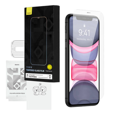 Baseus Herdet glass Crystal HD 0.3mm iPhone 11/XR