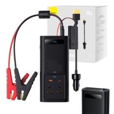 Baseus Power Inverter 300W 24V CN/EU Sort