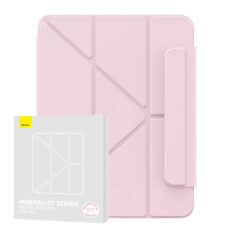Baseus Minimalistisk magnetisk deksel til iPad 10.9" Rosa