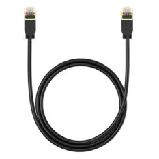 Baseus Cat7 Gigabit Ethernet RJ45-kabel 1M Sort