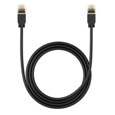 Baseus Cat7 Ethernet RJ45 Nettverkskabel 10GB 1.5m Sort