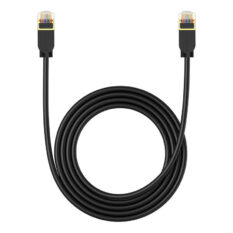 Baseus Cat7 Ethernet RJ45 Nettverkskabel 10GB 2m Sort