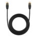 Baseus Cat7 Ethernet RJ45 Nettverkskabel 10GB 2m Sort