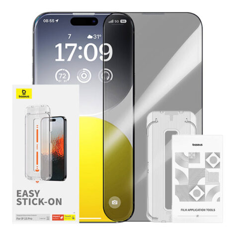 Baseus Sapphire herdet glass 0.3mm for iPhone 15 Pro