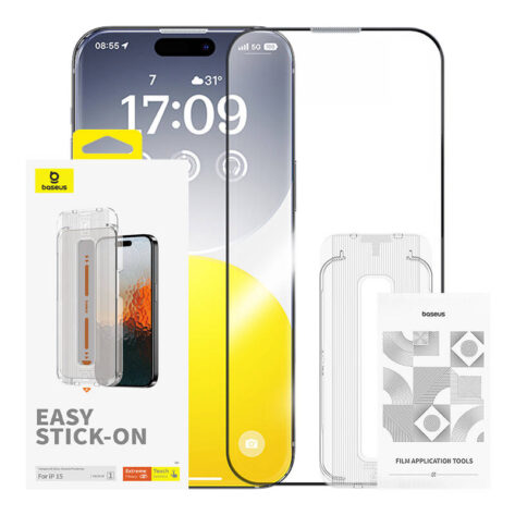 Baseus Sapphire Privacy Protection Herdet glass iPhone 15