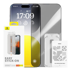 Baseus personvernbeskyttende herdet glass for iPhone 15 Pro