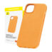 Deksel for iPhone 15 Pro Baseus Fauxther Series Oransje