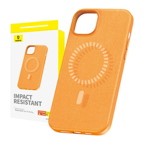 Baseus Magnetisk Deksel til iPhone 15 Pro Fauxther Series