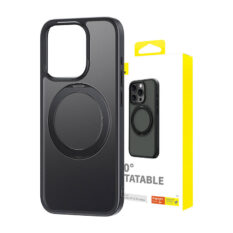 Baseus Magnetisk Deksel for iPhone 15 Pro Max CyberLoop Sort