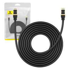 Baseus High Speed CAT8 Ethernet RJ45 40Gbs 8m Sort