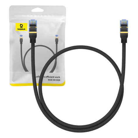 Baseus RJ45 10 Gbps 50cm Cat.7 Flettet Nettverkskabel