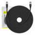 Baseus Cat.7 Flettet Nettverkskabel RJ45 10 Gbps 25m Høyhastighets Internettkabel