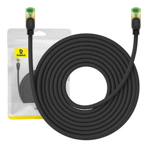 Baseus Høyhastighets nettverkskabel CAT8 RJ45 40Gbs 10m