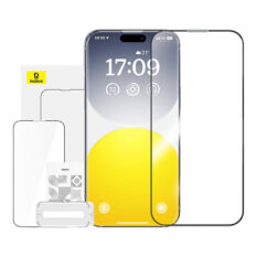 Baseus Matt Herdet Glass til iPhone 15 Pro
