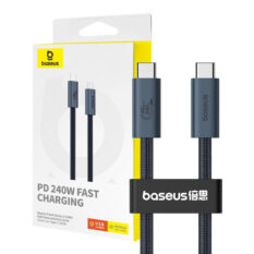 Baseus Flash 240W Hurtiglading USB-C 1m Sort