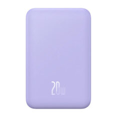 Baseus Magnetisk Mini Powerbank 5000mAh 20W Lilla