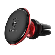Baseus Magnetisk Mobiltelefonholder Sort-Rød