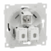 Elko One modularuttak 2x8 kat 6 UTP og 1x FIEC Sort