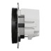 ELKO One Enkel stikk med USB-C PD lader Sort