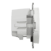 Elko One Enkel stikk med USB-C PD lader RH